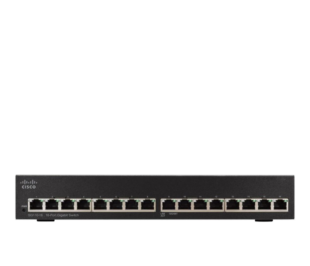 Cisco 16p SG110-16-EU (16x10/100/1000Mbit) - 273262 - zdjęcie